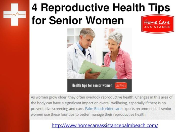 Reproductive health tips