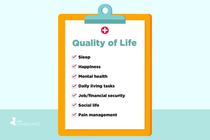 Chronic illness and quality of life